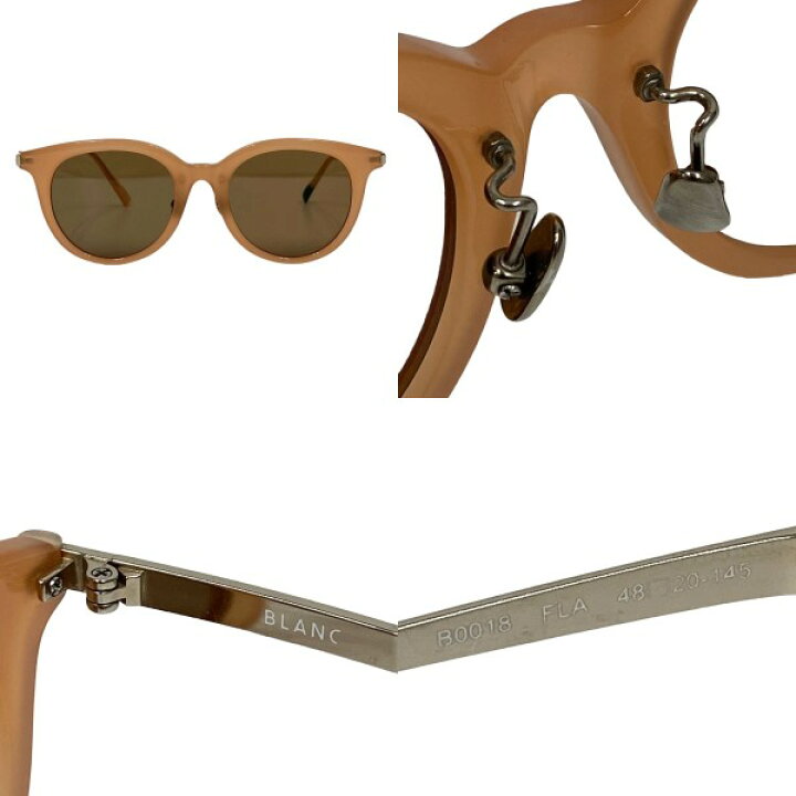 楽天市場】【中古】BLANC．． B0018 SUNサングラスメガネ眼鏡 ベージュ  