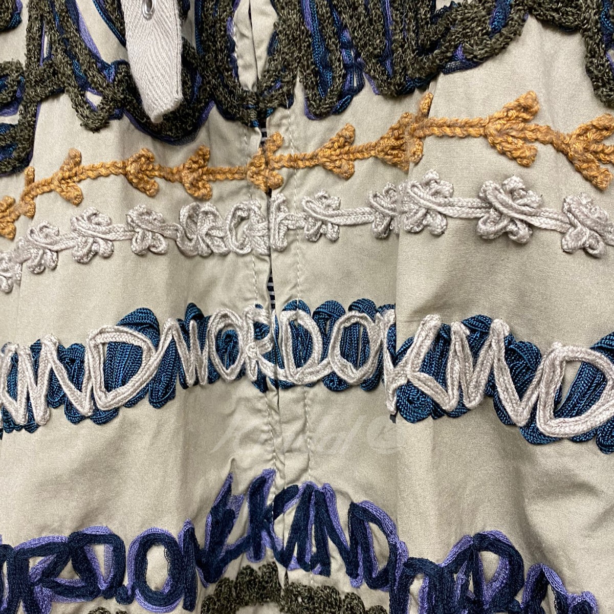 楽天市場】【中古】sacai×ERIC HAZE 23SSCode Embroidery Cotton