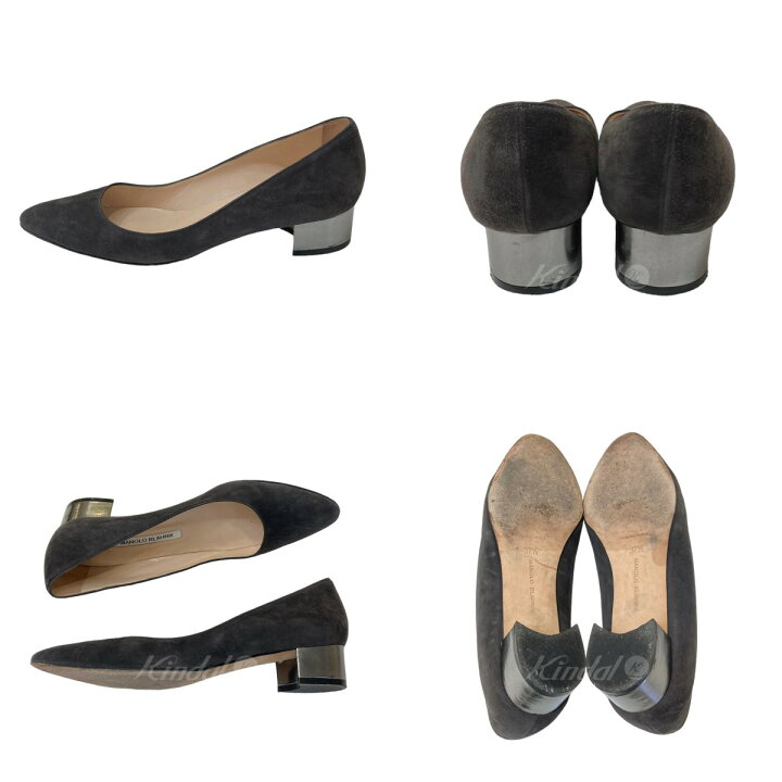 楽天市場】【中古】MANOLO BLAHNIKリストニー スウェードパンプス 