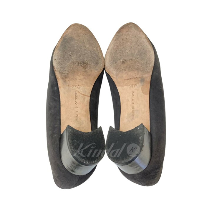 楽天市場】【中古】MANOLO BLAHNIKリストニー スウェードパンプス 