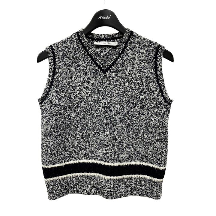 楽天市場】【中古】Christian Dior ウールカシミヤニットベスト 