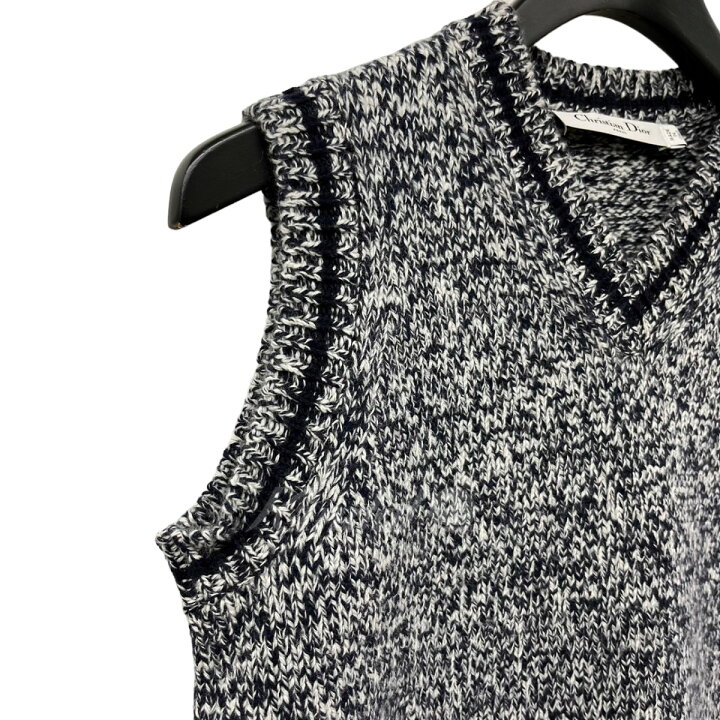 楽天市場】【中古】Christian Dior ウールカシミヤニットベスト  