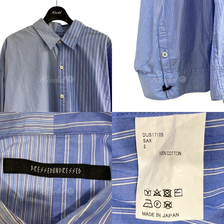 楽天市場】【中古】DRESSEDUNDRESSED ｢XXL PINSTRIPE COLOR BLOCK 
