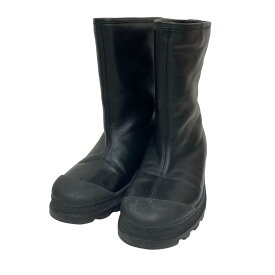 【中古】MARNILeather ankle boots ブーツ ブラック サイズ：37【価格見直し】