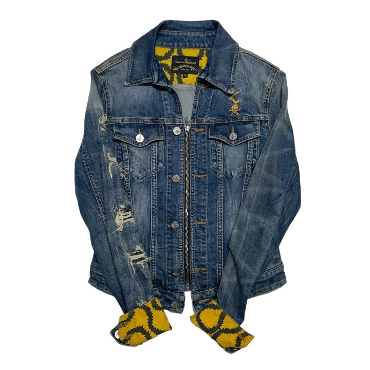 楽天市場】【中古】VIVIENNE WESTWOOD ANGLOMANIA デニムジャケット 