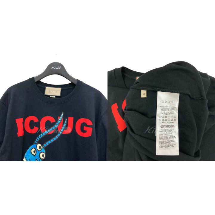 楽天市場】【中古】GUCCI 半袖Tシャツ フレイヤ ハルタス ブラック 