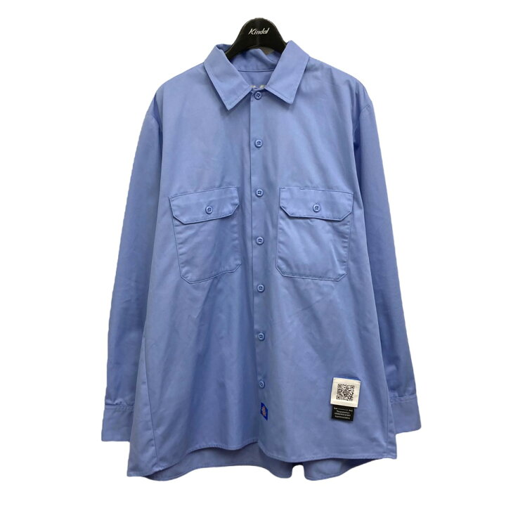楽天市場】【中古】FUMITO GANRYU× Dickiesプリーツワークシャツ 