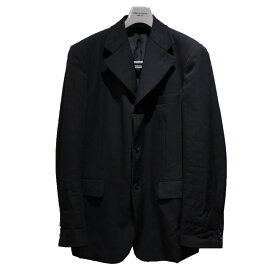 【中古】COMME des GARCONS HOMME PLUSAD2020 テーラードジャケット ブラック サイズ：M【価格見直し】
