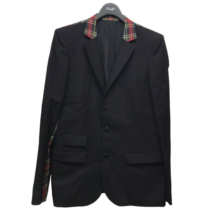 楽天市場】【中古】NUMBER (N)INEチェック切替スクールジャケット 