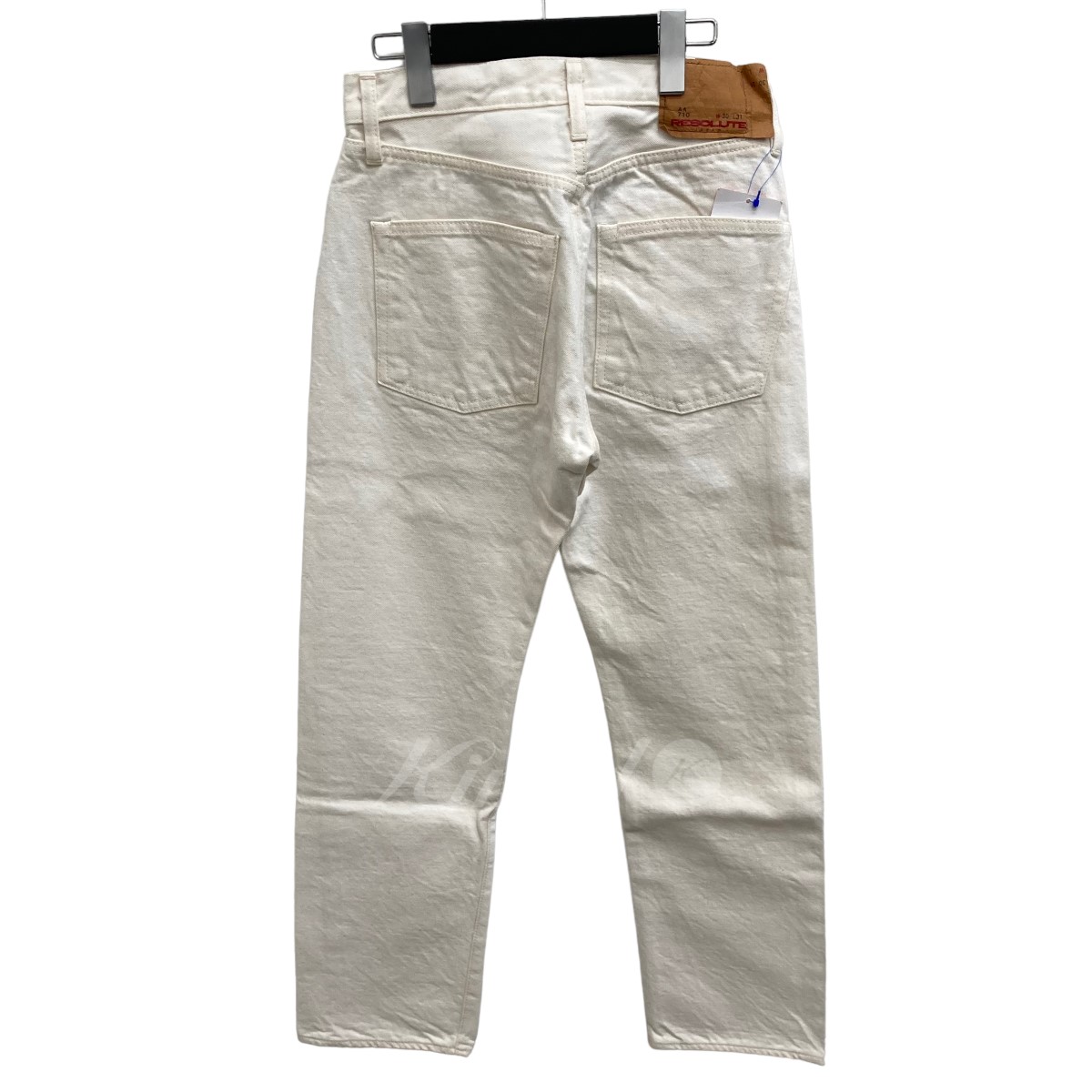 【中古】RESOLUTE　10th Anniversary White Jeans Tight Straight デニムパンツ ホワイト サイズ：30  【060723】（リゾルト） | ブランド古着のカインドオル