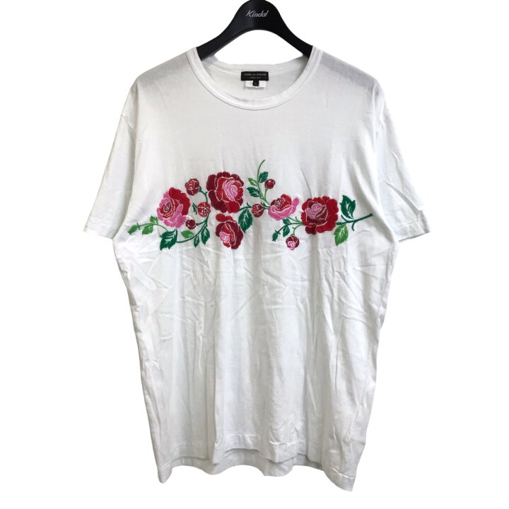 楽天市場】【中古】COMME des GARCONS HOMME PLUS 2022SS バラ刺繍T 