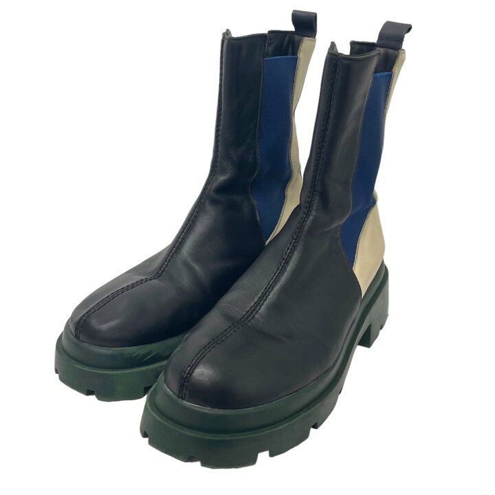 楽天市場】【中古】UN3D．｢W SOLE SIDEGORE BOOTS｣ サイドゴアブーツ 