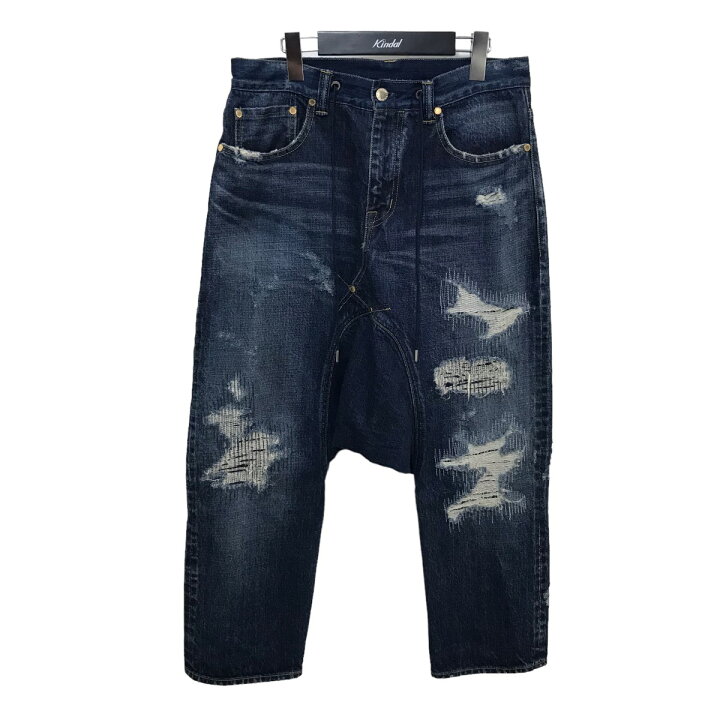 楽天市場】【中古】FUMITO GANRYU ｢DAMAGED SARROUEL PANTS｣ダメージ 