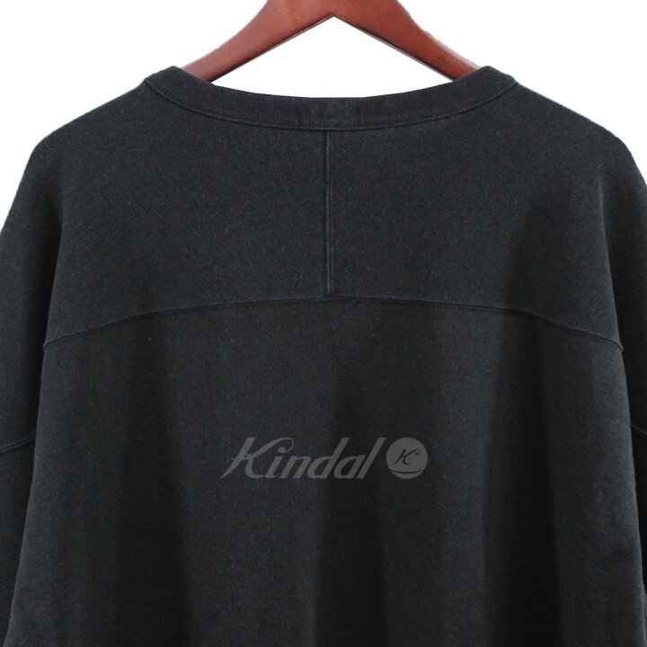 楽天市場】【中古】COMOLI 23SS フットボールTシャツ Fade Black ロン 