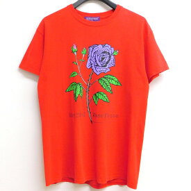 【中古】NEPENTHES　Rose Festa Tシャツ レッド サイズ：M 【120723】（ネペンテス）