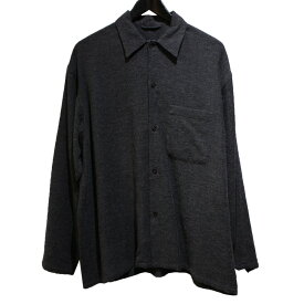 【中古】COMOLI23SS カシミヤ和紙 シャツジャケット グレー サイズ：1【価格見直し】
