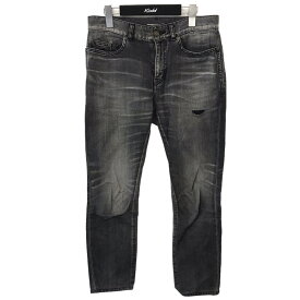 【中古】SAINT LAURENT PARISデニムパンツ グレー サイズ：28【価格見直し】