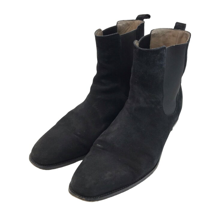 楽天市場】【中古】MANOLO BLAHNIKスウェードサイドゴアブーツ 