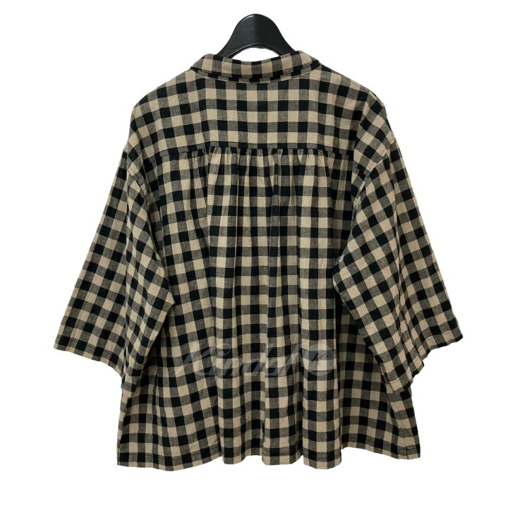 楽天市場】【中古】nest Robe 23SS コットンリネンワッシャーギンガム 