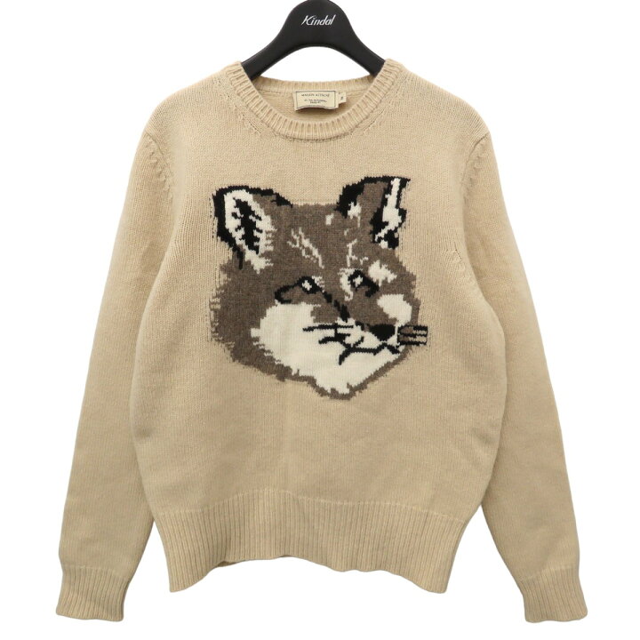 楽天市場】【中古】MAISON KITSUNEフォックス ニットセーター BIG FOX 