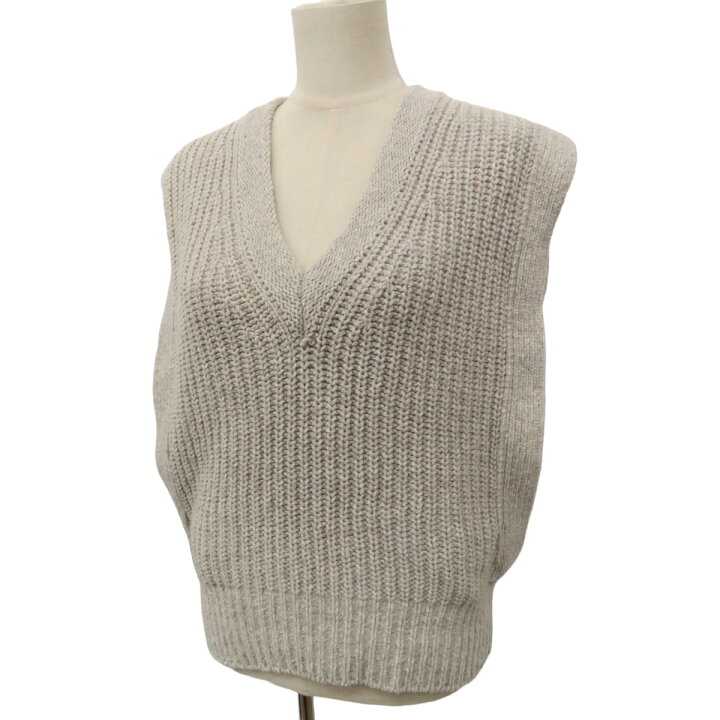 楽天市場】【中古】FUMIKA UCHIDAニットベスト CASHMERE／SILK V-NECK 