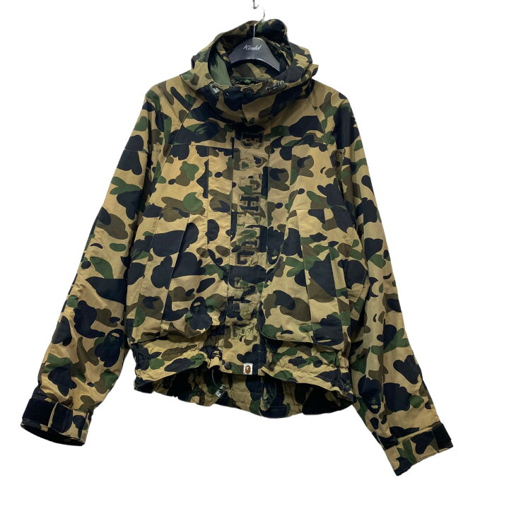 楽天市場】【中古】A BATHING APE カモ柄マウンテンパーカー カーキ  
