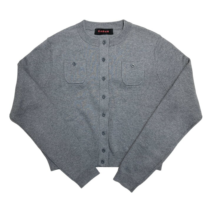 楽天市場】【中古】CABaN コットンカシミヤクルーネックカーディガン  
