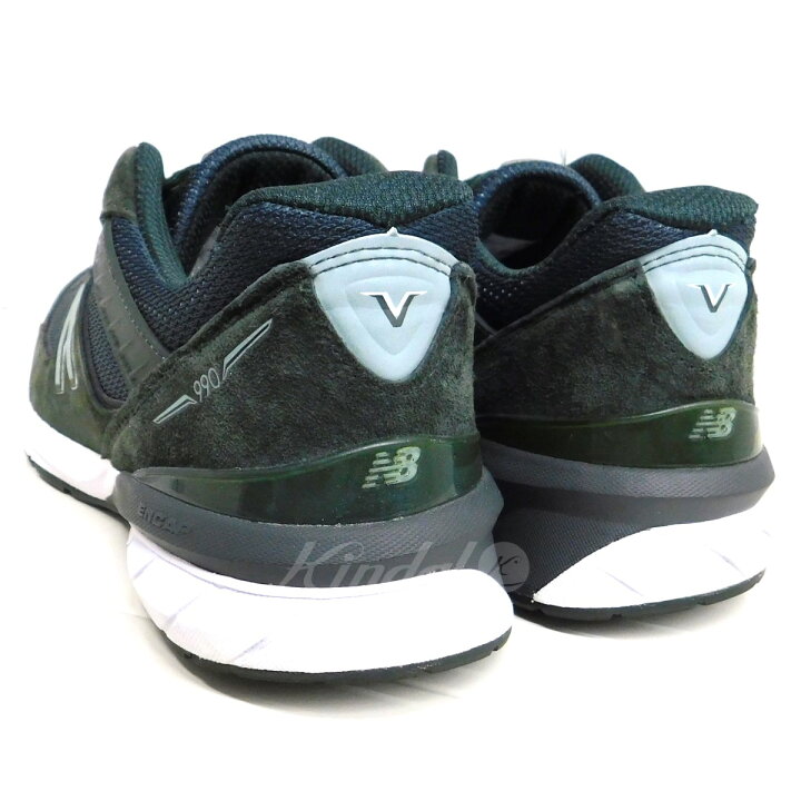 楽天市場】【中古】NEW BALANCE M990DC5 スニーカー ダークグリーン 