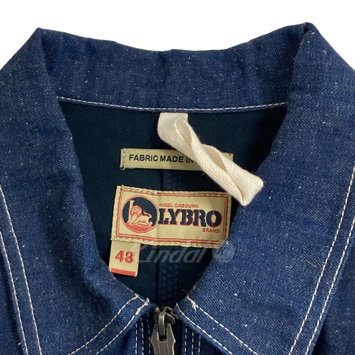 楽天市場】【中古】NIGEL CABOURN LYBROデニムジャケット インディゴ  