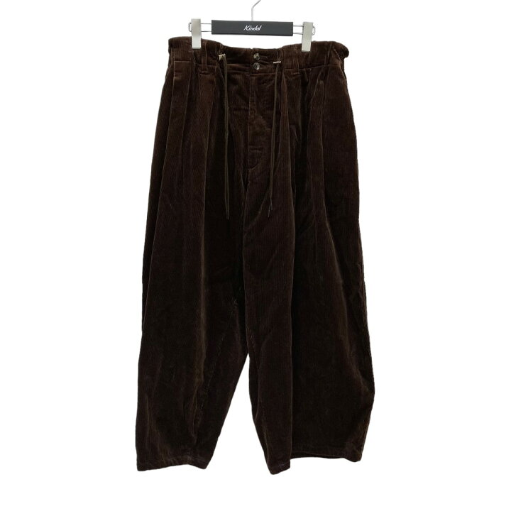 楽天市場】【中古】Sillage コーデュロイワイドパンツ ブラウン サイズ 