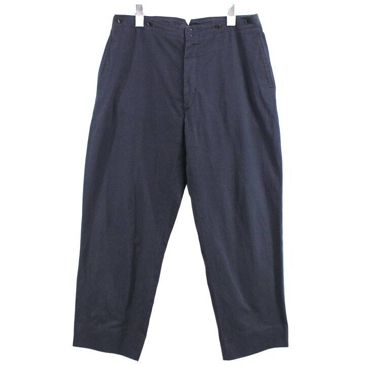 楽天市場】【中古】COMOLI23SS コットンドリル バックストラップパンツ 
