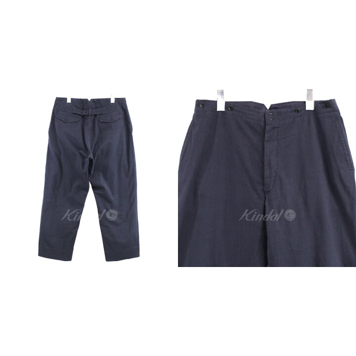 楽天市場】【中古】COMOLI23SS コットンドリル バックストラップパンツ 