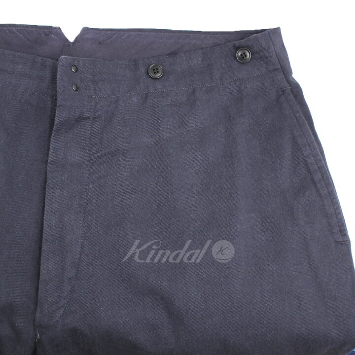 楽天市場】【中古】COMOLI23SS コットンドリル バックストラップパンツ 