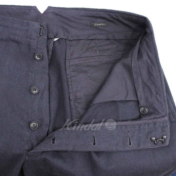 楽天市場】【中古】COMOLI23SS コットンドリル バックストラップパンツ 