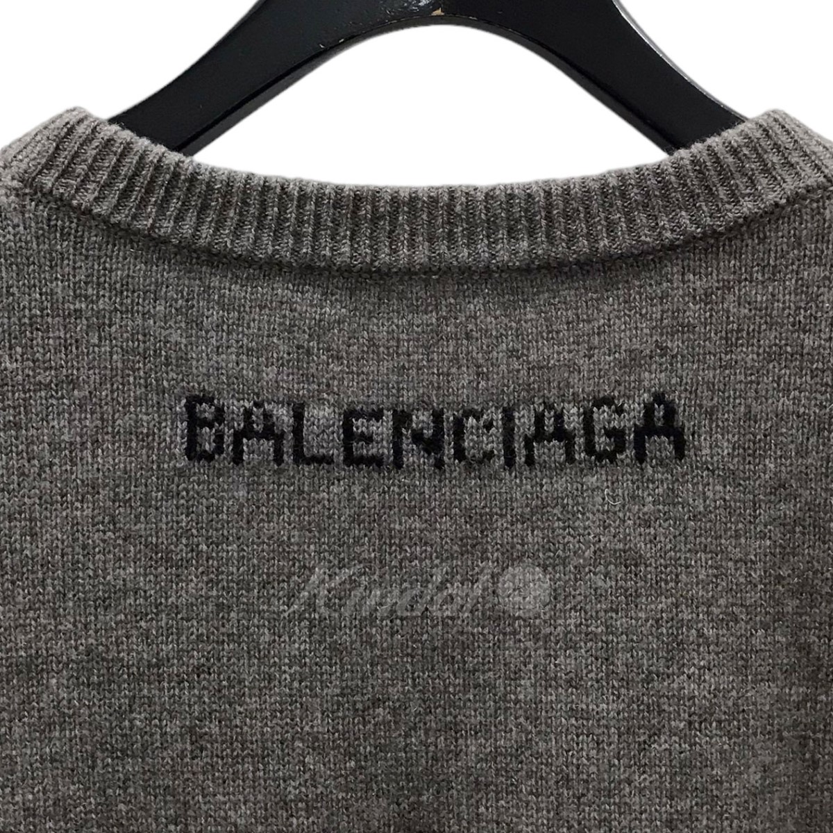 激安単価で】 Balenciaga - バレンシアガ カシミヤ XS グレー メンズ