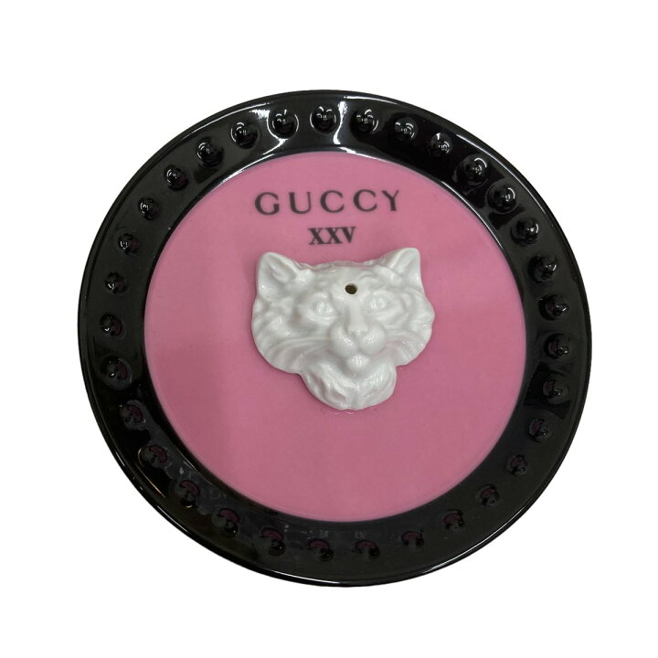 楽天市場】【中古】GUCCI キャットインセンスホルダー お香立て 