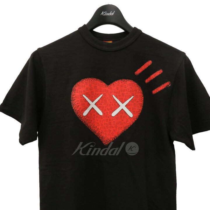 楽天市場】【中古】HUMAN MADE×KAWSプリントTシャツ ハートプリント 