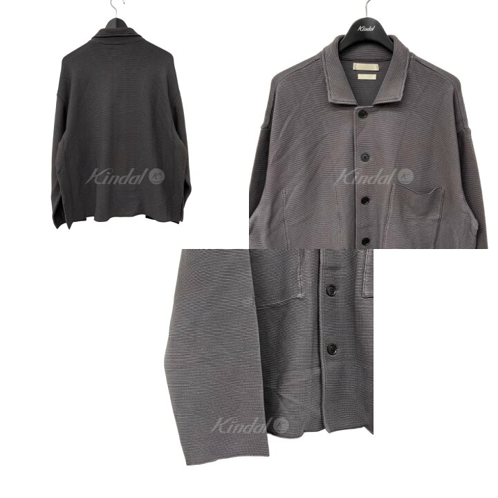 楽天市場】【中古】YOKEKNIT SHIRT JACKET ニットシャツジャケット  