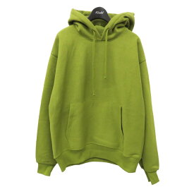 【中古】Stussy　BACK APPLIQUE HOODIE ロゴ刺繍 パーカー 118472 グリーン サイズ：S 【210723】（ステューシー）