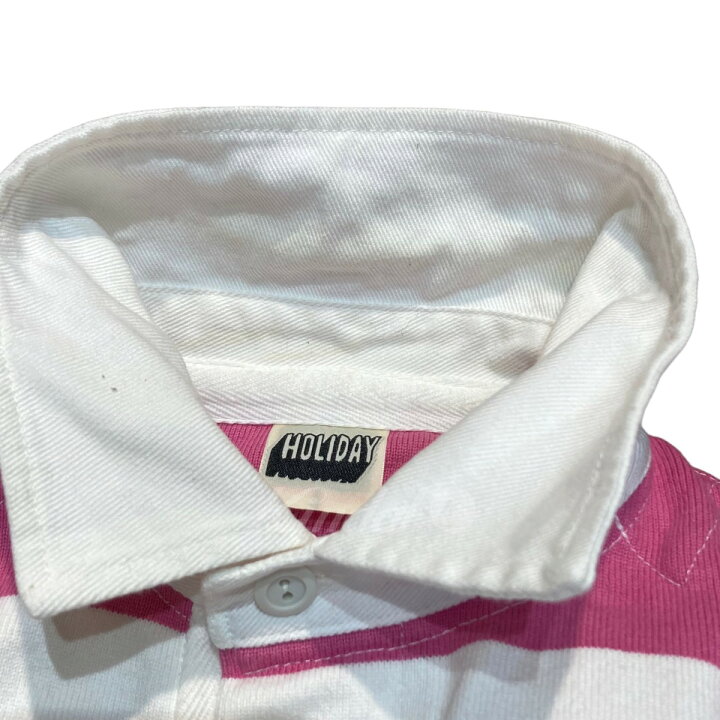 楽天市場】【中古】holiday RUFFLE RUGBY SHIRT ラガーシャツ 22101827 