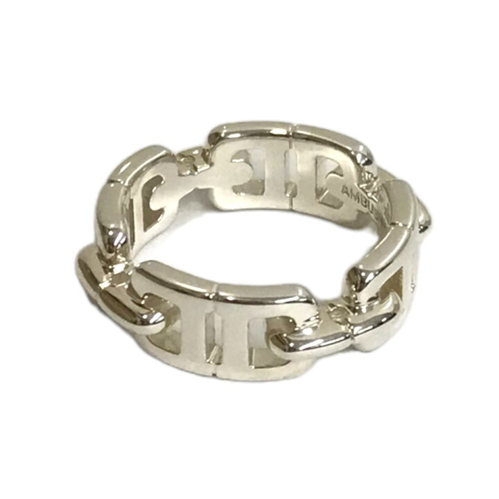 楽天市場】【中古】AMBUSH 「CHAIN RING」リング シルバー サイズ：16  