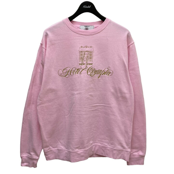 楽天市場】【中古】HOTEL OLYMPIA クルーネックスウェット ピンク 