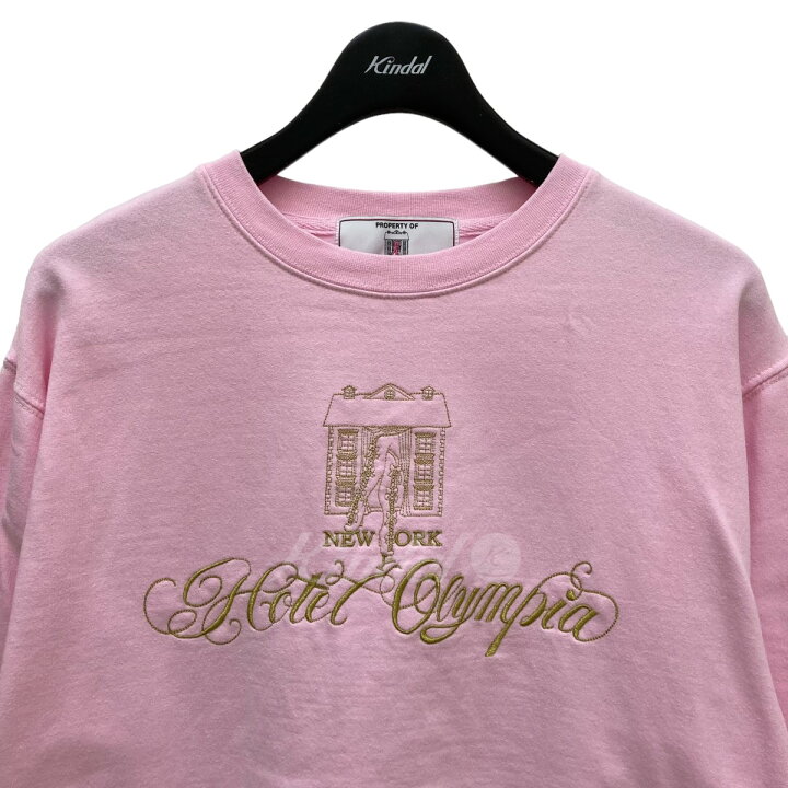 楽天市場】【中古】HOTEL OLYMPIA クルーネックスウェット ピンク 
