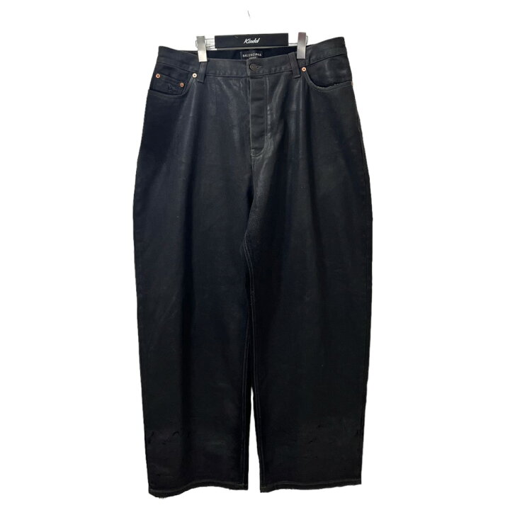 楽天市場】【中古】BALENCIAGA22AW バギーコーティングデニムパンツ 