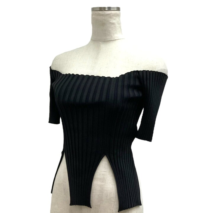 楽天市場】【中古】FETICO 「RIB KNIT SLIT TOP」リブニットスリット 