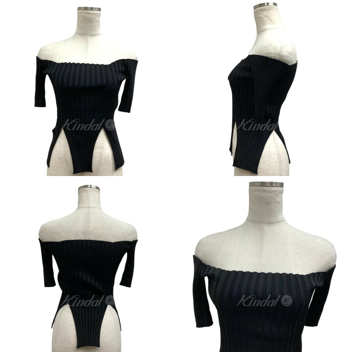 楽天市場】【中古】FETICO 「RIB KNIT SLIT TOP」リブニットスリット 