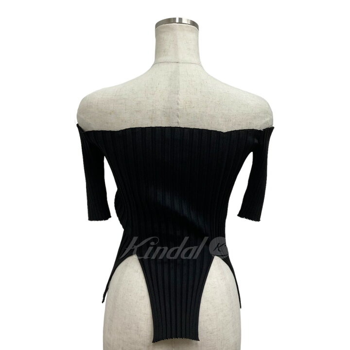 楽天市場】【中古】FETICO 「RIB KNIT SLIT TOP」リブニットスリット 