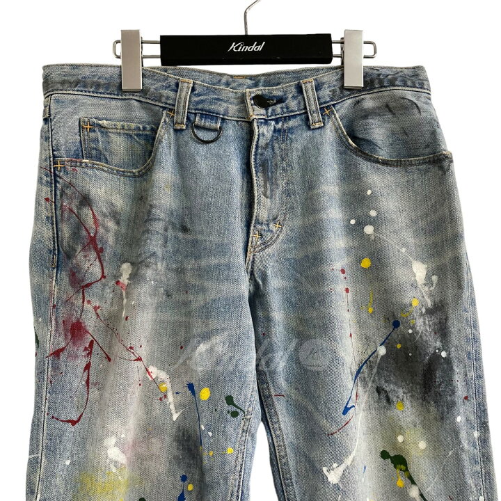 楽天市場】【中古】NUMBER(N)INE ガンズ期 06SS ペイントデニムパンツ  