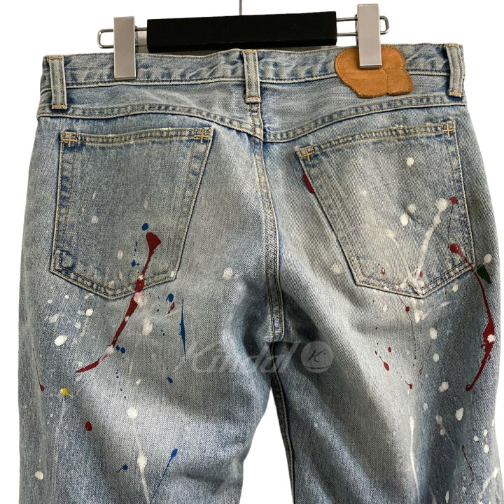 楽天市場】【中古】NUMBER(N)INE ガンズ期 06SS ペイントデニムパンツ  