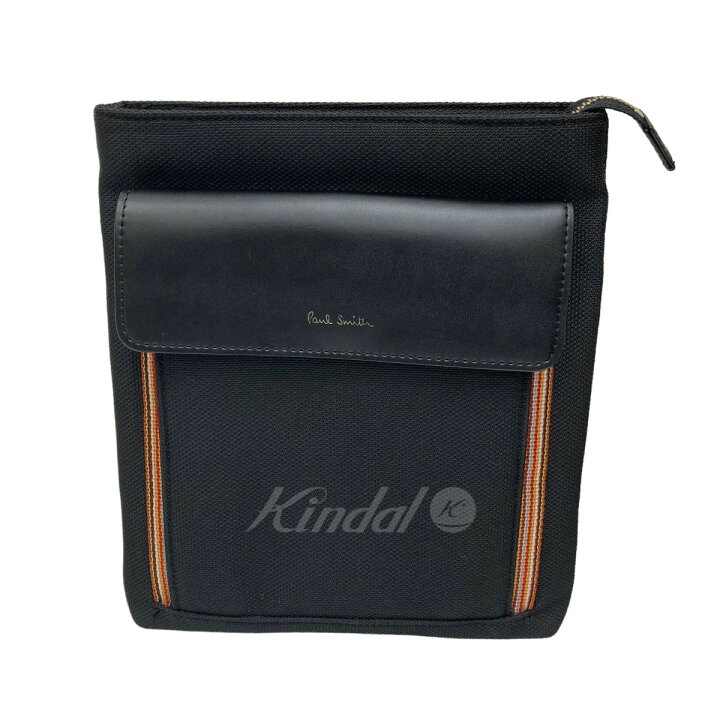 楽天市場】【中古】Paul Smithマルチストライプ ナイロンポケット  